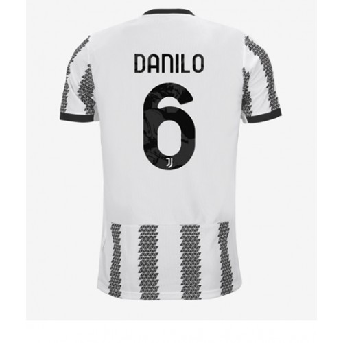 Dres Juventus Danilo #6 Domaci 2022-23 Kratak Rukav